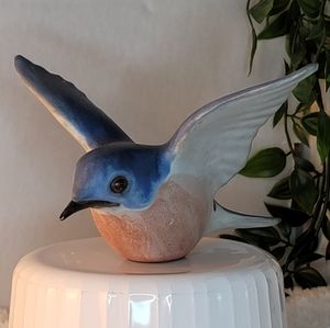 RARE HTF Andersen Design BIRDBIRD IN FLIGHT Studio Pottery Figurine Vintage